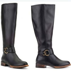 New in Box Olivia Miller Riding Boot Double Buckle